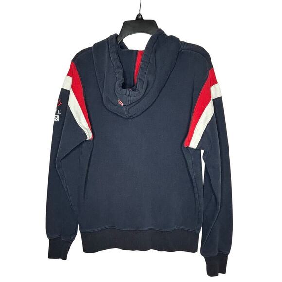 Champion SMU Mustangs College Navy Embroidered Pullover Hoodie Size Small - Picture 2 of 12